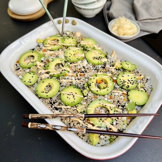 Sushi Bake Recipe