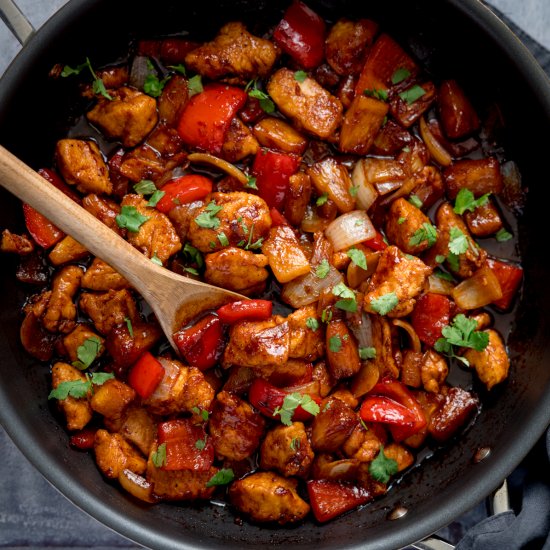 Sticky Pineapple Chicken