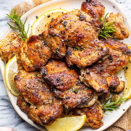 Lemon & Garlic Greek Chicken