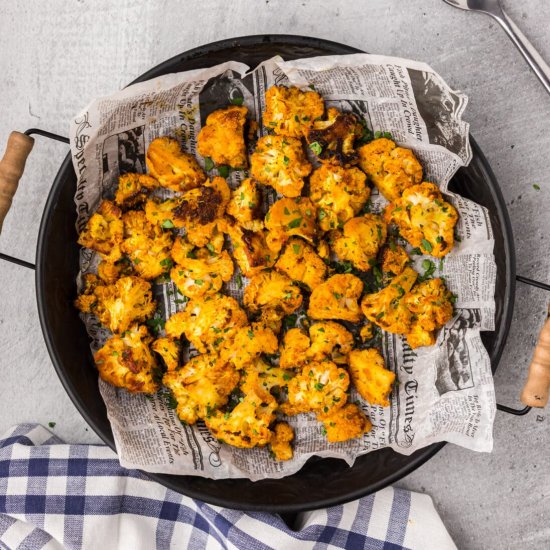 Spicy Roasted Cauliflower