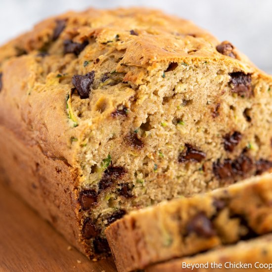 Chocolate Chip Zucchini Bread