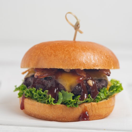 Bourbon Bacon Cheeseburger