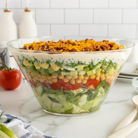 Classic Seven Layer Salad