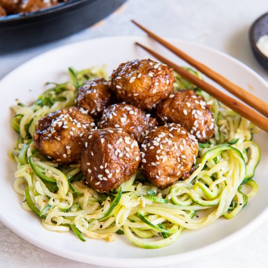 Asian Meatballs (Low Carb)