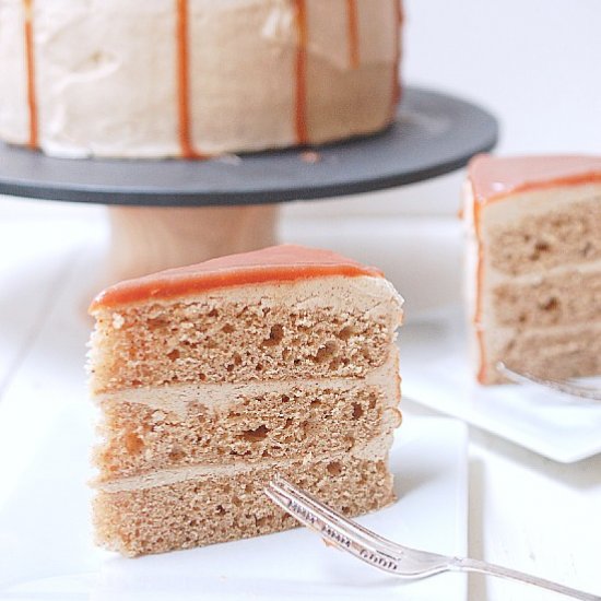 Maple spice cake