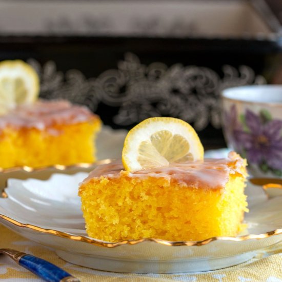 Lemon Poke Cake