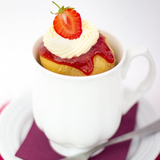 Vanilla Mug Cake