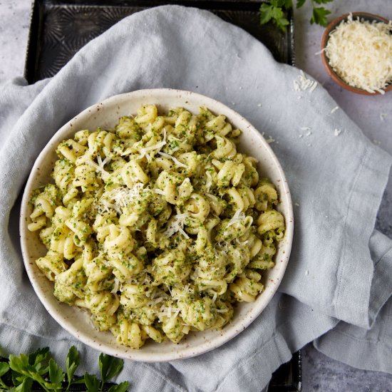 Parsley Pesto Pasta