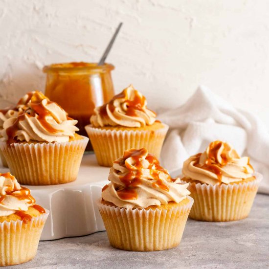 Caramel Filled Cupcakes