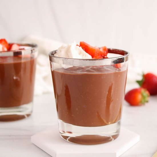 Oat Milk Chocolate Pudding