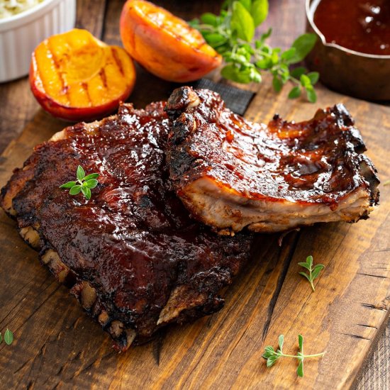 Easy Oven Baked Pork Ribs