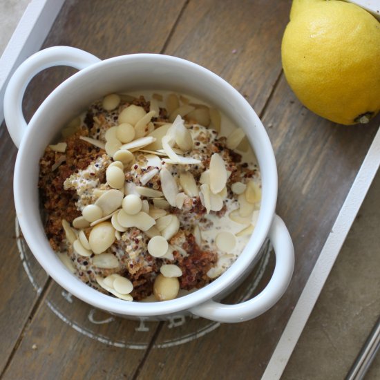 Lemon Breakfast Quinoa