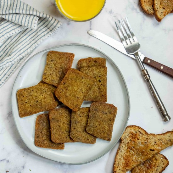 Air fryer Scrapple