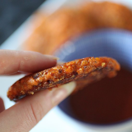 Vegan Carrot Fritters