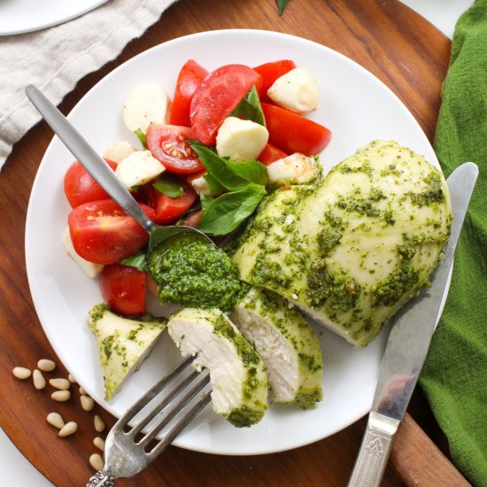 Baked Pesto Chicken