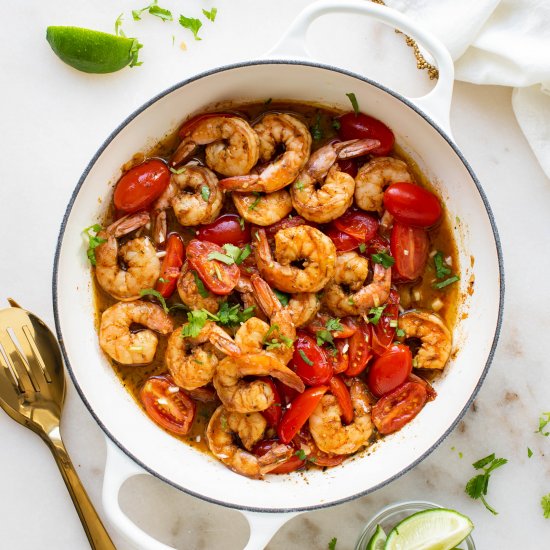 Mexican Garlic Shrimp