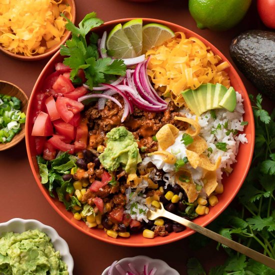 Turkey Taco Bowls