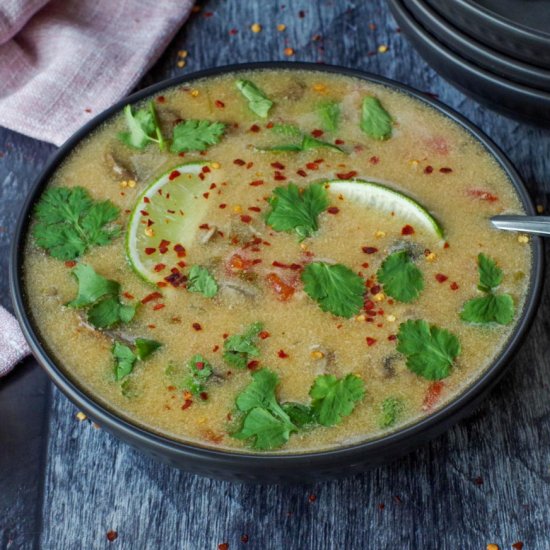 Slow Cooker Thai Chicken Soup