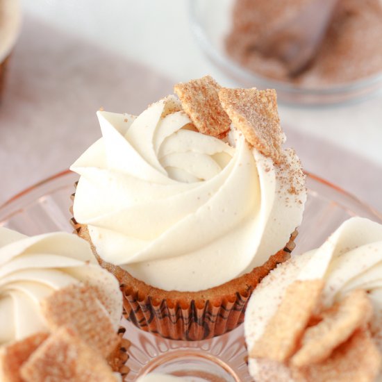 Cinnamilk Cupcakes