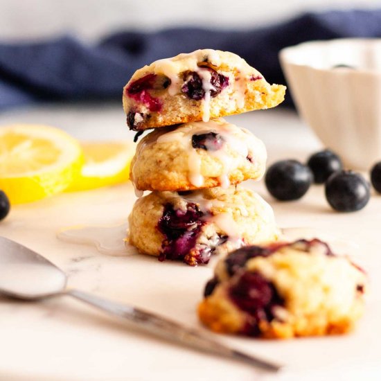 Lemon Blueberry Cookies