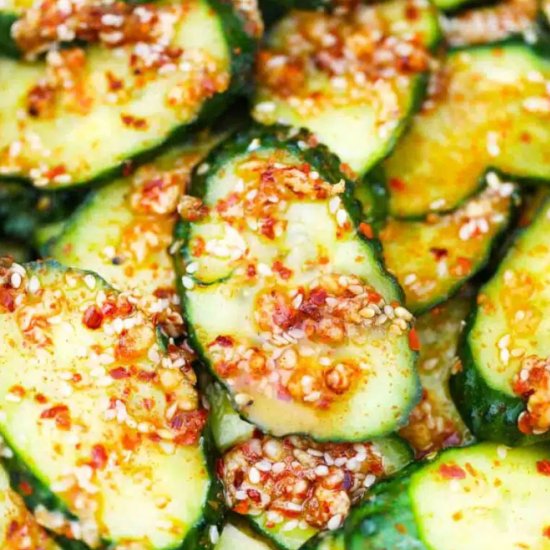 Spicy Cucumber Salad