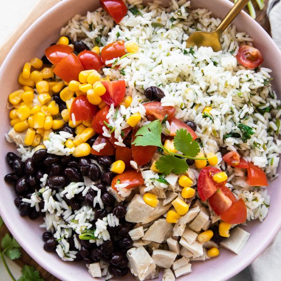 Cilantro Lime Rice Bowls