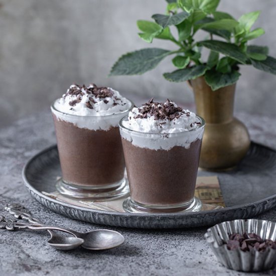 Silken Tofu Chocolate Mousse