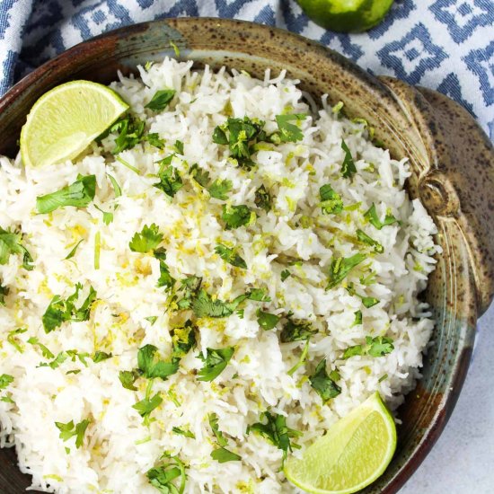 Coconut Lime Rice