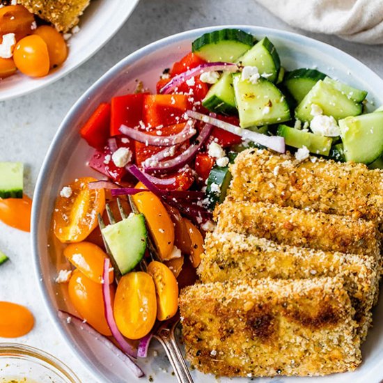 Greek Tofu Bowls