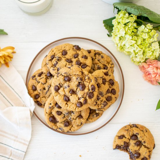 Cream Cheese Chocolate Chip Cookies