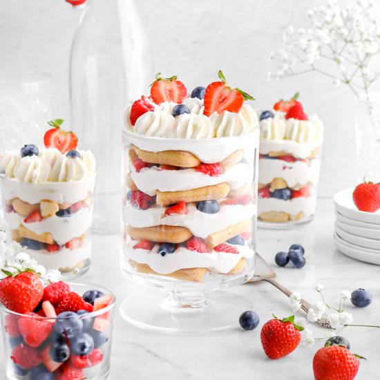 No Bake Summer Trifle