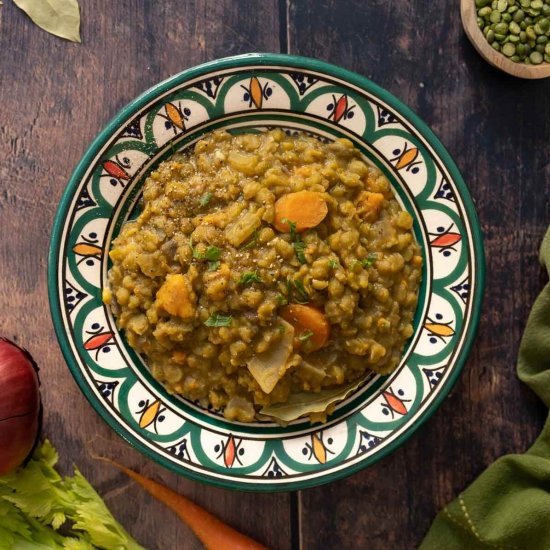 Medieval Green Pea Pottage