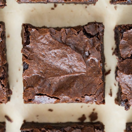 Dairy Free Brownies – no butter