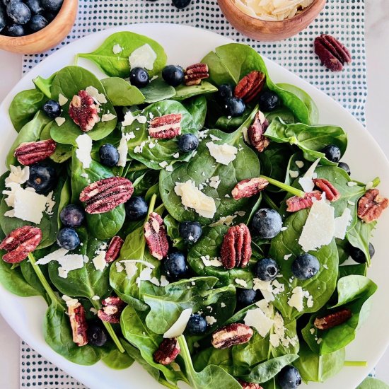 Spinach Blueberry Salad