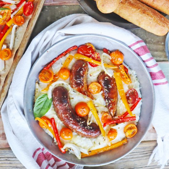 Sheet Pan Sausage and Veggies