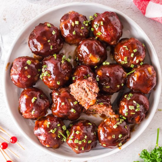 Best Smoked Meatballs