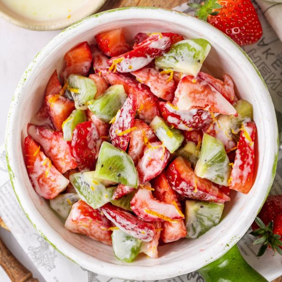 Strawberry and Kiwi Salad