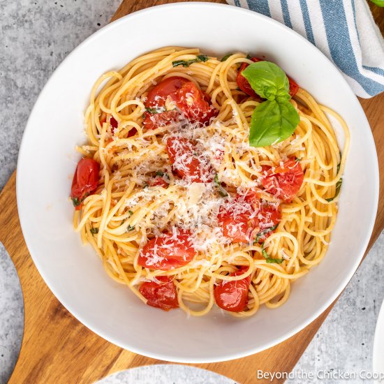 Tomato Basil Pasta