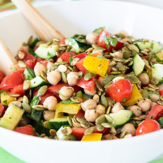 Delicious Chickpea Salad