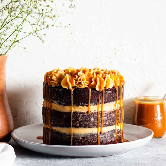 Chocolate Salted Caramel Cake