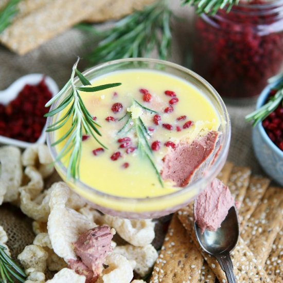 Chicken Liver Parfait with Rosemary