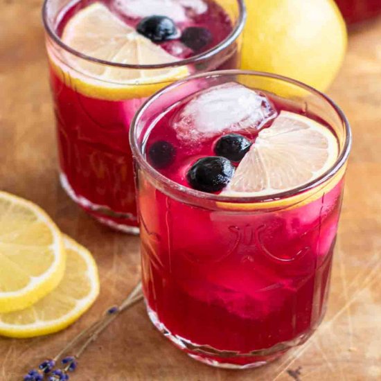 Blueberry Lavender Lemonade