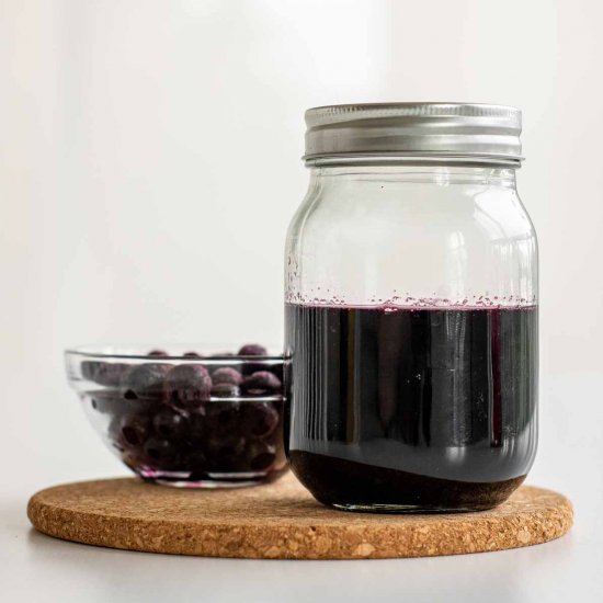 Blueberry Simple Syrup