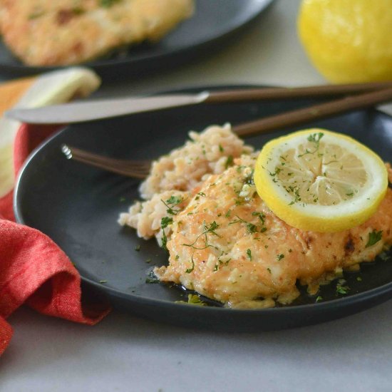 Lemon Parmesan Chicken