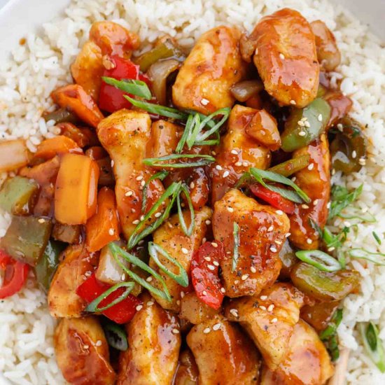 Sweet and Sour Chicken Recipe