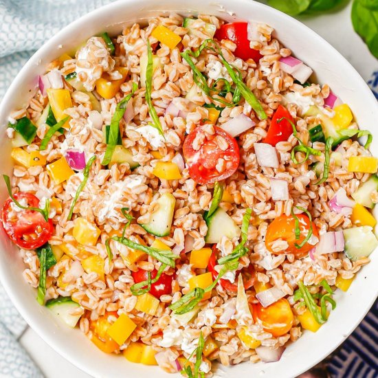 Summer Farro Salad