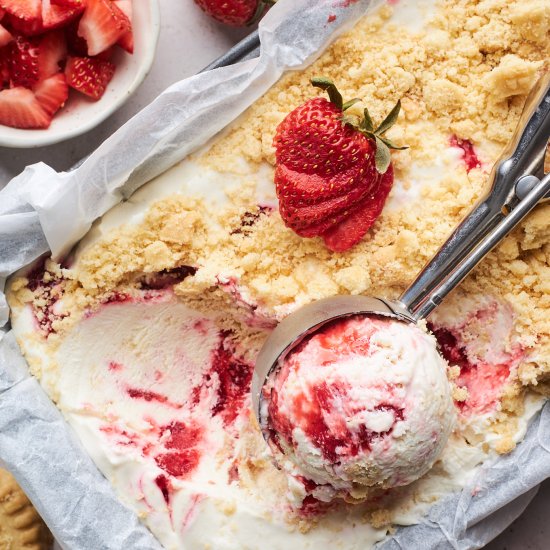 Strawberry Shortcake Ice Cream