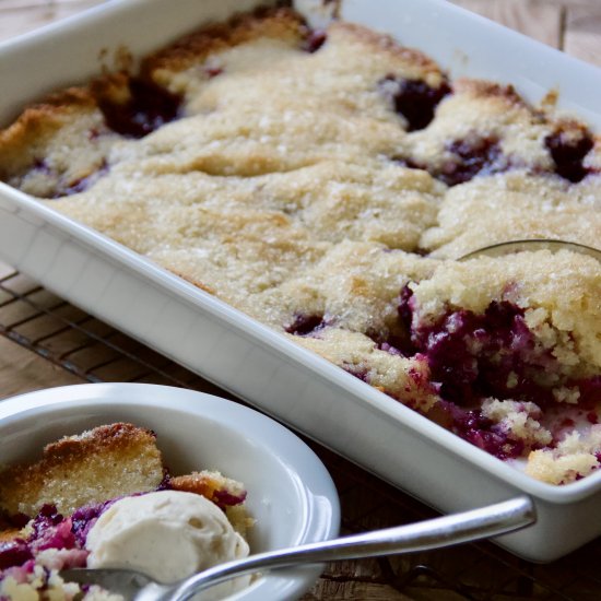 Easy Southern Blueberry Cobbler