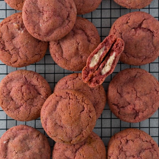 Strawberry Cheesecake Cookies