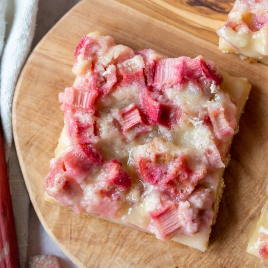 Rhubarb Bars